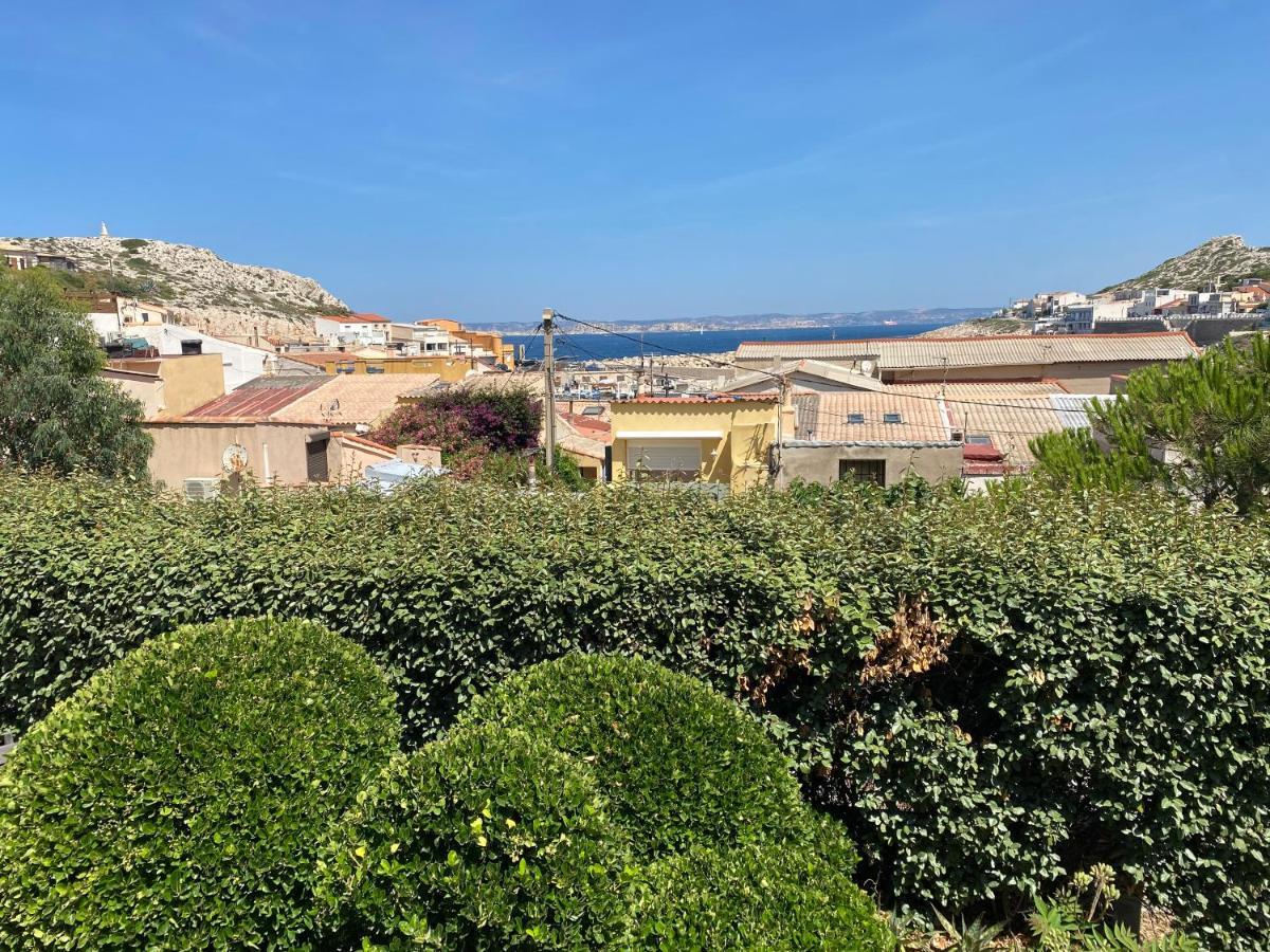 Au Coeur Du Parc National Du Massif Des Calanques, La Flibuste Des Goudes, Maison 2 Chambres, Climatisee, Jardins, Solarium, Proche Plage, Large Vue Mer Marselha Exterior foto