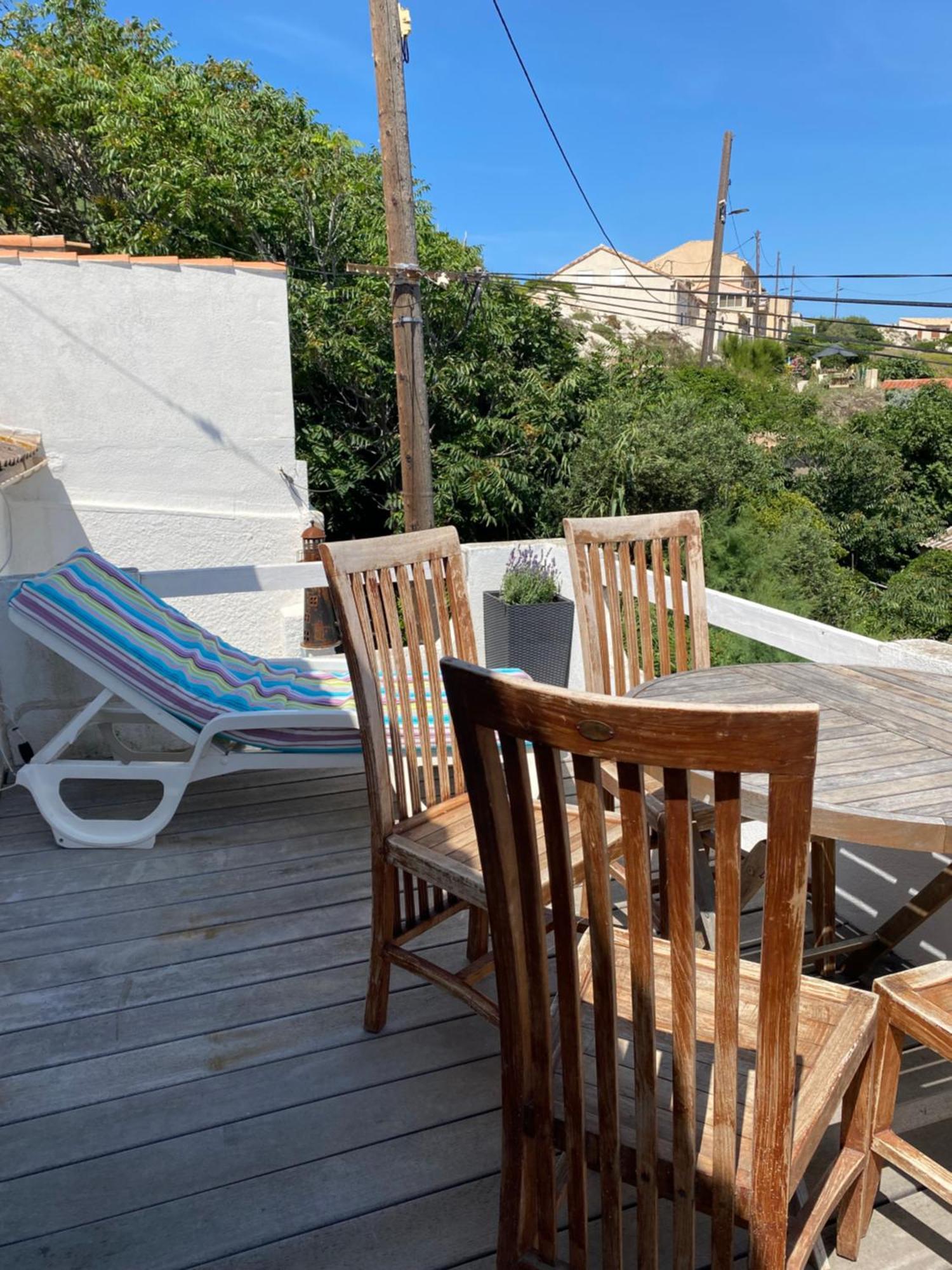 Au Coeur Du Parc National Du Massif Des Calanques, La Flibuste Des Goudes, Maison 2 Chambres, Climatisee, Jardins, Solarium, Proche Plage, Large Vue Mer Marselha Exterior foto